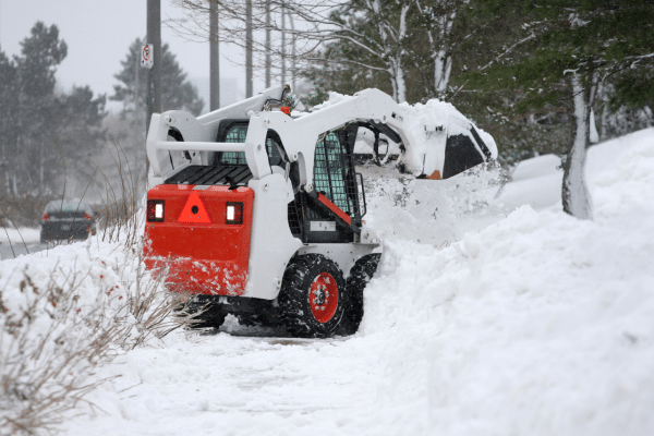 Commercial Snow Managmenet Services by OutdoorX