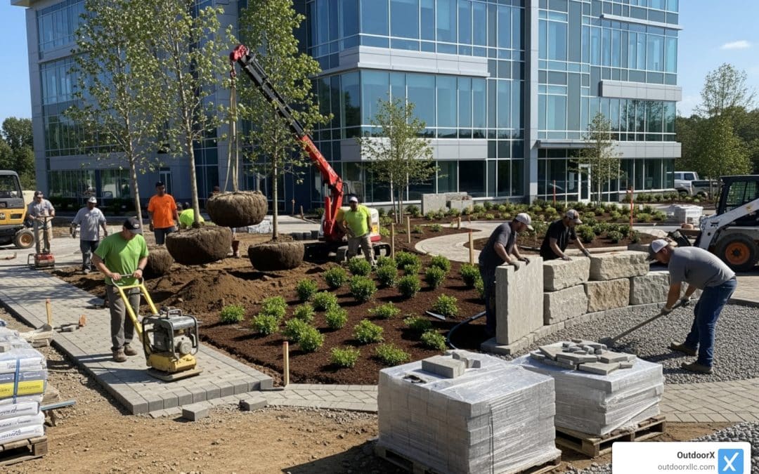 The Blueprint to Commercial Landscape Construction