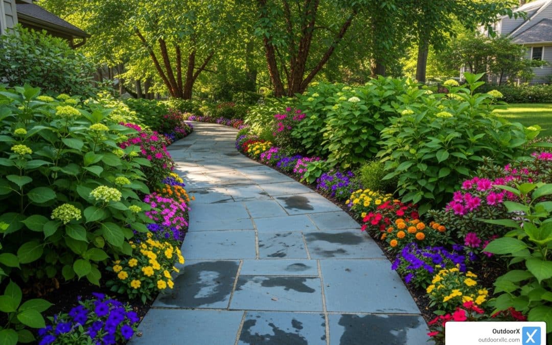 Step Up Your Yard Game with a DIY Bluestone Walkway