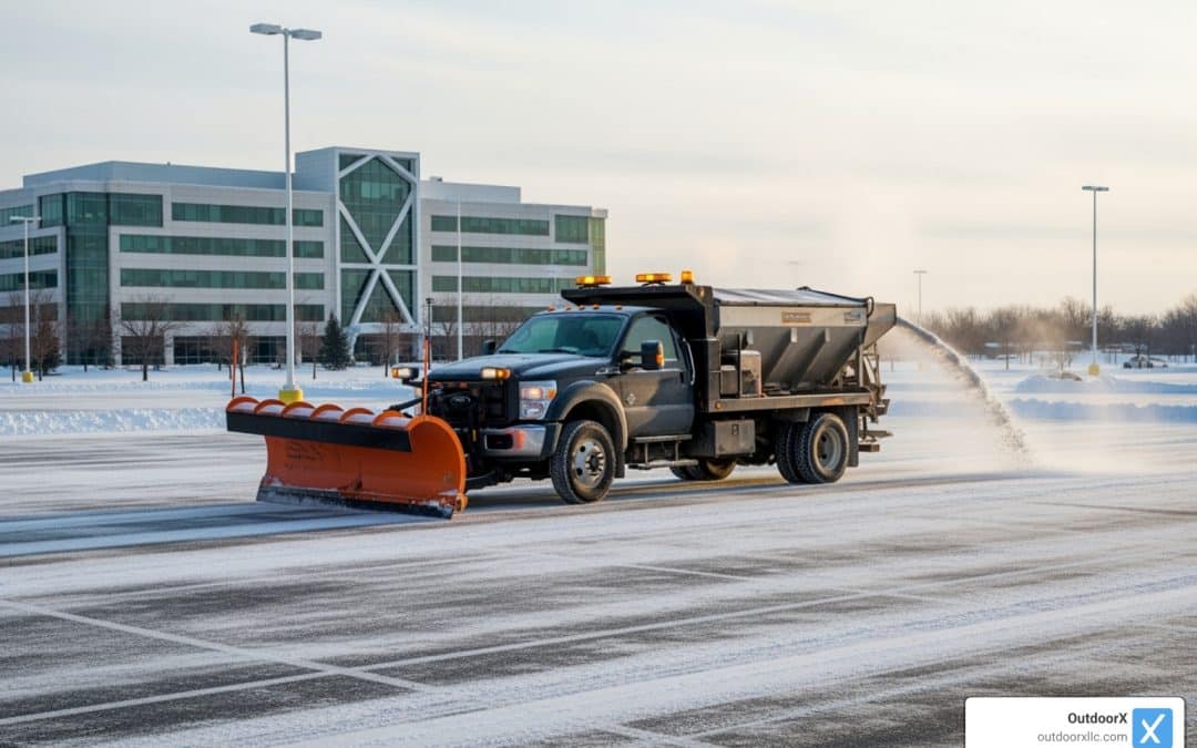 The Dynamic Duo: Why Your Business Needs Snow Removal and Salting